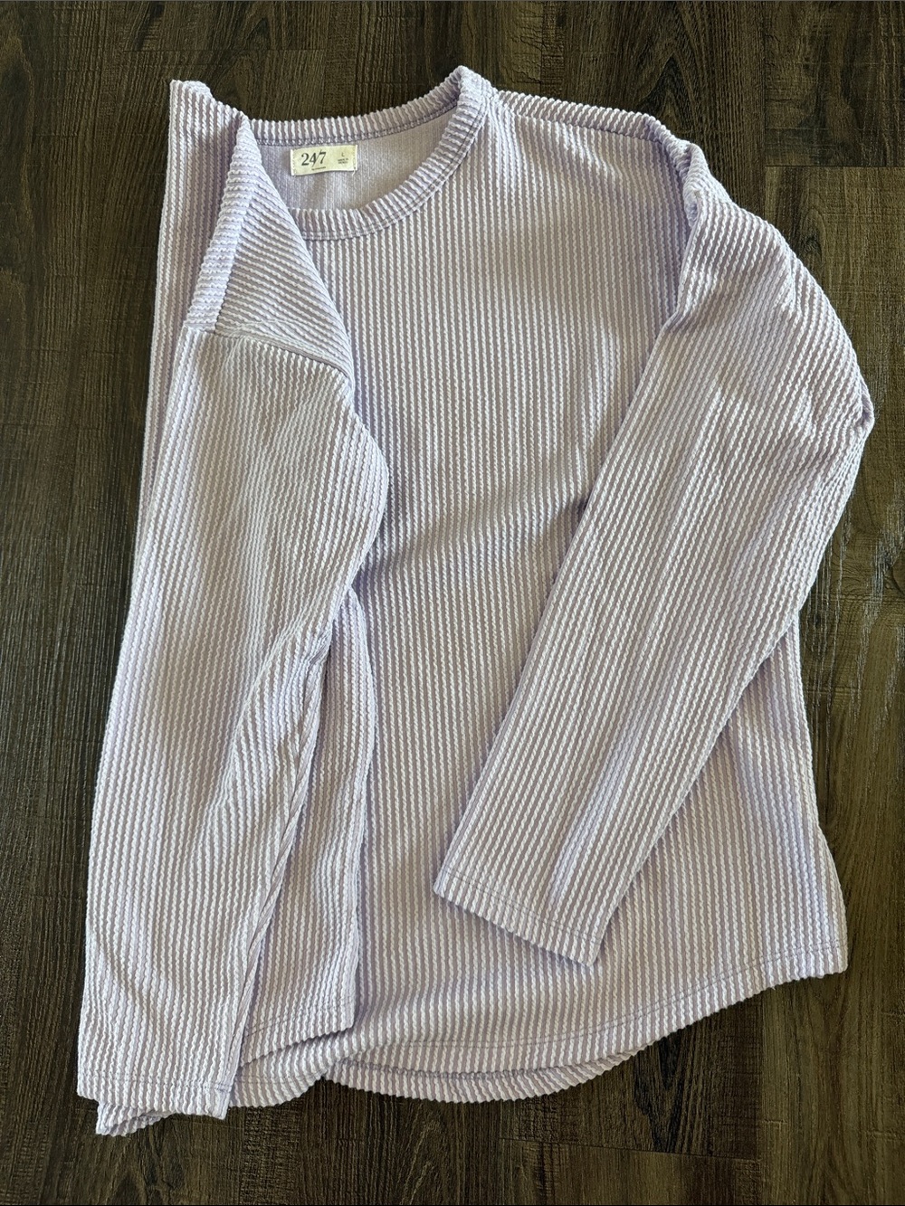 Womens long sleeve top
